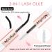 Latex-Free Eyelash Glue | Waterproof Strong Hold Lash Bond & Seal for Sensitive Eyes | 72 Hours Long Lasting - Buy Online on GoSupps.com