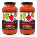 Nomato- The Original Tomato Free Marinara Sauce - Pasta Sauce Pack of 2 (24 oz) jars Marinara 1.5 Pound (Pack of 2)