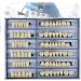 168 Pcs Dental Synthetic Resin Tooth Denture A3 Upper And Lower Acrylic Teeth Sets Acrylic Resin False Teeth for Halloween Horror Teeth