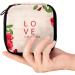 Period Bag Sanitary Napkin Storage - Love Word and Roses Color3105 | GIAPB Makeup Pouch - Buy Online on GoSupps.com