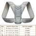 Adjustable Back Brace Posture Corrector & Lumbar Support for Men & Women - Improve Posture Black (Size S - Buy Online on GoSupps.com