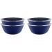 4 Pack Enamel Camping Bowls - Blue Finish for Camping, Hiking & Picnics - Buy Online on GoSupps.com