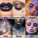 UCANBE Gold Body Glitter & Face Glitter Stick | Chunky Makeup for Concerts Festivals & Raves - Sparkling Mermaid Sequins for Hair Eyes & Lips - Buy Online on GoSupps.com