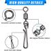 Fishing Swivels Snaps Kit - 60/200pcs Quick Clips Barrel Snap Swivel Rolling Swivel for Freshwater Saltwater Trolling Fishing - Fishhooks Connector 8#-60pcs - Buy Online on GoSupps.com