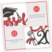 INOOMP 24 Pcs 2023 Graduation Arrangements Class of 2023 Happy Graduation Congrats Grad Glitter Graduation Topper Graduation Party Graduation 2023 Grad Party Decoration Paper Cake - Buy Online on GoSupps.com