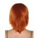 Prettyland Orange-Red Copper-Red Medium-Length Wig for Ladies & Men - C622 Stage Pony Style - Buy Online on GoSupps.com
