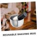 Minkissy Men's Shaving Bowl Set - Premium Razor Cup & Soap Dish with Aluminum Sandpaper - Perfect Grooming Equipment for Smooth Shaves - Buy Online on GoSupps.com