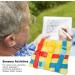 Dementia Activities Pillow Elderly Dementia Pillow Sensory Buckle Cushions Sensory Buckle Pillow Fine Motor Development Anxiety Relief Calming Comforting Activities for Adults - Buy Online on GoSupps.com