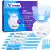 Whitebite Pro Teeth Whitening Kit for Sensitive Teeth | 4 Whitening Gels & 2 Remineralizing Gels | LED Light System for Fast Results | Home Use  - Professional Dental Grade | Enamel Safe