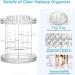 Kingtaily 360 Rotating Makeup Organizer with 6 Adjustable Layers - Large Capacity Vanity and Skin-care Organizer - Buy Online on GoSupps.com