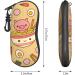 OPSREY grass Pot Leaf printed Glasses Case Portable Zip Storage Case Neutral Sunglasses Soft Case Delicious Sweet Ramen One Size - Buy Online on GoSupps.com