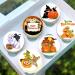 24 x Pre-Cut Halloween Mix 10 Edible Stand up Wafer/Rice Paper Cupcake Toppers Birthday Party Cute Kids Children Cake Decorations