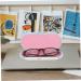 Partykindom Double-Layer Glasses Case - Space-Saving Family Travel Box Durable PU Leather Accessory for Trips & Lenses - Buy Online on GoSupps.com