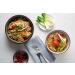 Nong Shim Kimchi Ramyun Instant Noodle Soup Halal 120g (Pack of 40) Include Free CNMART Chopsticks - Buy Online on GoSupps.com
