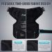 Maginno Shoulder Ice Packs - Reusable Heat/Cold Therapy for Shoulder Injuries | Flexible Gel Pack for Rotator Cuff Surgery - Black - Buy Online on GoSupps.com