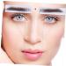PLAFOPE 4pcs Eyebrow Stickers Eyebrow Transfer Sticker Black Stickers Eyebrow Stencils 4d Shaper Transport 21x15cm Brown - Buy Online on GoSupps.com