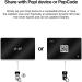 Popl Metal Digital Business Card - Smart NFC Networking Card - Tap to Share - Metal Black - Buy Online on GoSupps.com