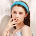 ZLSPTK 6Pcs Non Slip Women's Headbands - Thin Hair Hoops for Face Washing - Fashion Accessories for Girls and Teens - Solid Simple Headbands - Buy Online on GoSupps.com