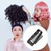 Tabanzhe 6 Metal Wig Clips with Safety Pin - Multipurpose Clips for Hair Extensions Chunni Dupatta Hijab and Tikka Setting Adding Versatility to Your Hair Accessories Collection Black - Buy Online on GoSupps.com