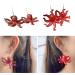 Feyley Eight-Armed Octopus Earrings | Punk Hip-Hop Resin Drop Earrings | Statement Jewelry Gift for Women & Girls - Buy Online on GoSupps.com