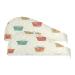 Colorful Polka Dot Gift Pattern Dry Hair Cap 2 Piece Quick Drying Towel Set with Button Headband Super Absorbent Soft & Comfortable