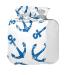 Anchors Hot Water Bottle without BAP with Cover 2 l Large Hot Water Bag for Pain Relief Bed Hand and Feet