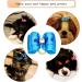 JpGdn 50pcs Small Dog Hair Bows with Rhinestones & Rubber Bands | Puppy Grooming Accessories | Color Random | Pet Topknot Bowknots - Buy Online on GoSupps.com