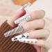 Christmas Press On Nails - Cute Christmas Decor Press On Nails Gentle Fake Nails Christmas Accessories Reusable with Santa Snowflake Bell Snowman Shakven - Buy Online on GoSupps.com