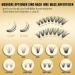 Buy 320 Stk Individual Eyelashes for Makeup - 40D 0.07D Curl Mix 12-18mm | Reusable Artificial Cluster Lashes - Buy Online on GoSupps.com
