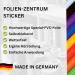 Foil Center - Grandma & Grandpa's Pride Drive Sticker 12x8 cm | High-Quality Car Tuning Decal | Fun Car Sticker - Made in Germany - Buy Online on GoSupps.com