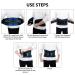 Aptoco Back Brace for Lower Back Pain Relief | Invisible Lumbar Support Belt | Breathable Posture Corrector with 4 Stays | Medium (Waist 35-40.5) - International Shipping Available - Buy Online on GoSupps.com