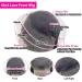 22 Inch Straight Lace Front Human Hair Wig | Pre Plucked 13x4 HD Transparent Lace | 180 Density Glueless Brazilian Virgin Wig for Black Women - Buy Online on GoSupps.com