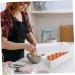 jojofuny Box Household Egg Holder Egg Tray Eggs Holder The Pet High Branch Anti-collision White re-usable White 26.5X16X10CM - Buy Online on GoSupps.com