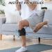 Sciatica Pain Relief Brace - Sciatic Ease for Men & Women | Knee Brace with Targeted Compression for Lower Back & Hip Pain Relief - One Size Black - Buy Online on GoSupps.com
