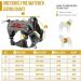OneTigris Tactical Dog Vest | MOLLE Service Dog Harness | 1000D Nylon | Large | Grey - Ideal for Training & Outdoor Adventures - Buy Online on GoSupps.com