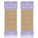 JASVERLIN 2mm Light Blonde Elastics Hair Ties  Thin Ponytail Holder Hairtie for Women Girls Kids Fine to Medium Hair  No Pull No Damage Stretchy Rubber Band Hair Accessories 80 Pcs (Light Blonde)