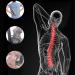 Verdant Touch Back Massage Device - Adjustable Lumbar Cracker Stretcher | 4-Level Spine Deck in Green & Black for Ultimate Back Pain Relief - Buy Online on GoSupps.com