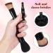 FOMIYES 4 In 1 Makeup Brush Foundation Makeup Brush Double Sided Blending Brush Travel Makeup Face Brush for Makeup Liquid Powder Concealer Cream - Buy Online on GoSupps.com