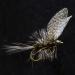 Yazhida fly set for fly fishing trout salmon baked flying dry flying nymphs fly buttons with waterproof fly box natural gray