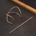 Prosy Vintage Irregularly Curved Metal Hair Clips for Bun Non Slip Hair Accessories Daily Party Gift for Women and Girls (Gold) - Buy Online on GoSupps.com