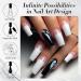 Born Pretty Hema-Free Black & White Gel Nail Polish Set - Halloween & Christmas DIY Nail Art - 15ml 2pcs - Soak Off for Salon Quality Manicure - Buy Online on GoSupps.com