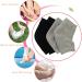 4 Pairs Silicone Gel Heel Socks for Cracked Skin | Moisturizing & Repairing Heel Protection Socks in 4 Colors - Buy Online on GoSupps.com