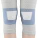 Buy Light Gray Compression Knee Pad XL - Sweat Absorbing & Elastic for Yoga | International Shipping Available - Buy Online on GoSupps.com