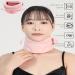 BOMMFU Rollkrause Human - Soft Frills Neck Collar | Perfect Support for Travel & Business - Stylish Pink Design - Buy Online on GoSupps.com