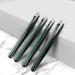 Gemice Eyebrow Tweezers Set with Case - 4-Part Improved Pointed Tweezers for Precision Plucking | Anti-Slip Coating - Buy Online on GoSupps.com