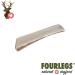Fourles Natural Kausnack for Dogs - 100% Deer Antler Chew Treats | Size M Halved | High in Minerals & Nutrients | International Shipping Available - Buy Online on GoSupps.com