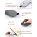 Cordless Heated Eye Massager & Cooling Pad - USB Rechargeable Vibrating Sleep Mask for Dry Eyes Relaxation & Travel - Pink - Buy Online on GoSupps.com