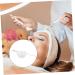 SKISUNO Beauty Facial Masks Brush Bowl Fan Applicator for Peel Makeup Cosmetic Spatula Beauty Salon Brush Butters Facial Mask Brush Body Skin Care White Aluminum Foundation Brush - Buy Online on GoSupps.com