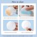 20 Pieces Pure Cotton Powder Puff Soft Face Makeup Powder Puff with Ribbon Girls Makeup Tool for Loose Powder Mineral Powder Body Powder Foundation Concealer Soft & Furry 2.36inch - Buy Online on GoSupps.com