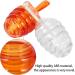 TOYANDONA Lot de 10 Tubes de Brillant L vres Vides 5 Ml Design Nid d'Abeille Plastique Transparent et Marron R utilisables pour DIY Maquillage Voyage et Usage Quotidien - Buy Online on GoSupps.com